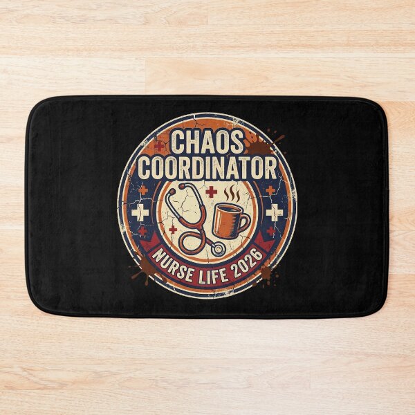 Item preview, Chaos Coordinator Nurse Life 2026 designed and sold by FlamaC.