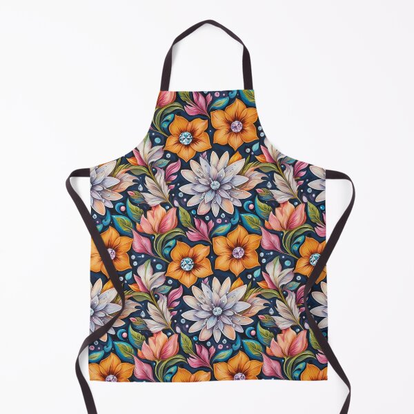 Item preview, Flowers with Diamonds Seamless Pattern designed and sold by Leylita Design.