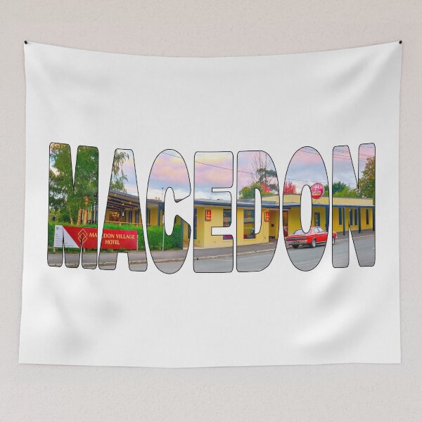 Item preview, MACEDON - Macedon Ranges Victoria Hotel Pub at Sunset designed and sold by Adam Gormley.