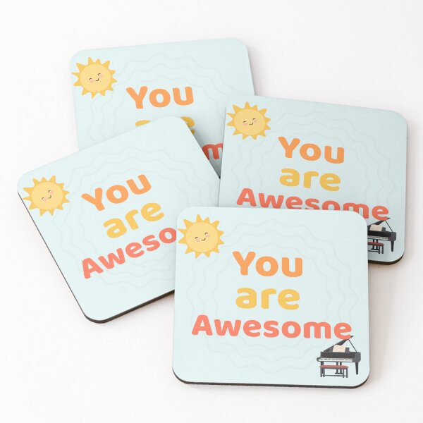 Item preview, You are Awesome Award for Piano Students - Piano Recital, Music Student Award, Teacher End of Year Gift designed and sold by ACube Piano Studio.