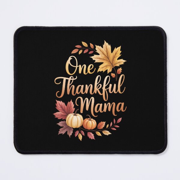 Item preview, One Thankful Mama Autumn Fall Mother Thanksgiving Leaves designed and sold by PunkNation-Arts.