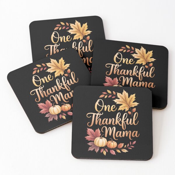 Item preview, One Thankful Mama Autumn Fall Mother Thanksgiving Leaves designed and sold by PunkNation-Arts.