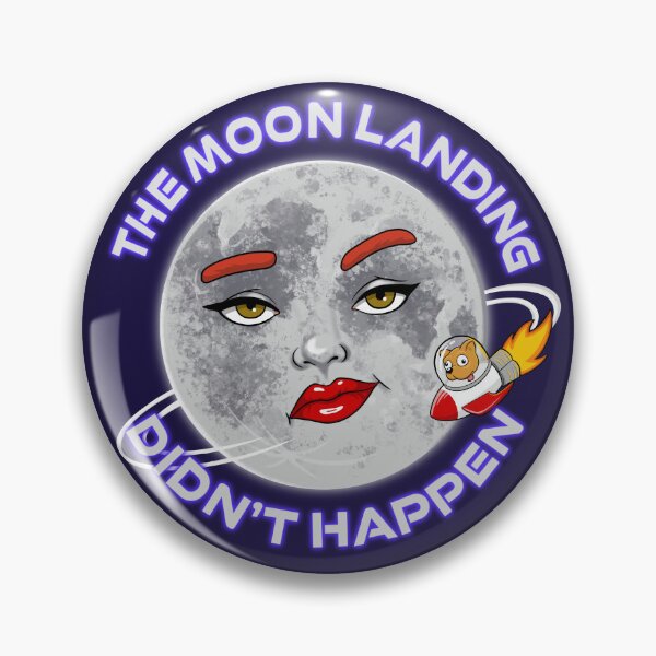 Item preview, Gorl World Exclusive: The Moon Landing Didn’t Happen  designed and sold by PushPopRiot.