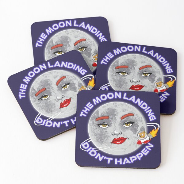 Item preview, Gorl World Exclusive: The Moon Landing Didn’t Happen  designed and sold by PushPopRiot.