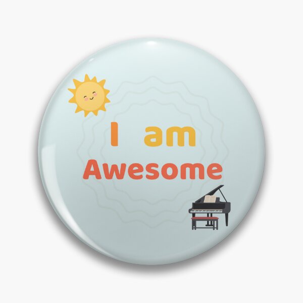 Item preview, I am Awesome Award for Piano Students - Piano Recital, Music Student Award, Teacher End of Year Gift designed and sold by ACube Piano Studio.