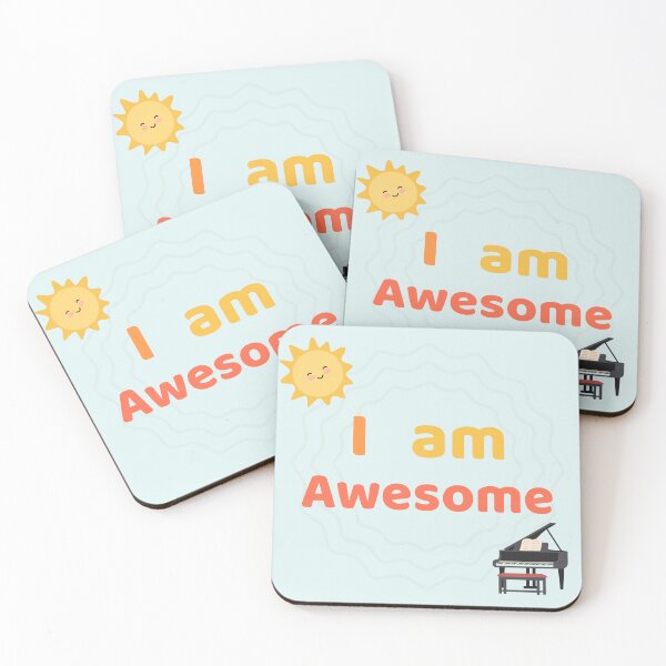 Item preview, I am Awesome Award for Piano Students - Piano Recital, Music Student Award, Teacher End of Year Gift designed and sold by ACube Piano Studio.
