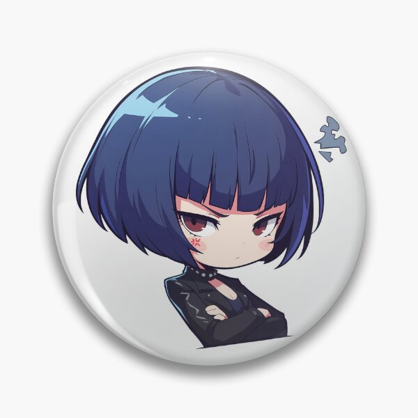 Item preview, Tae Takemi Persona 5 Chibi Angry Cool Doctor Vibes designed and sold by 108Recordings.