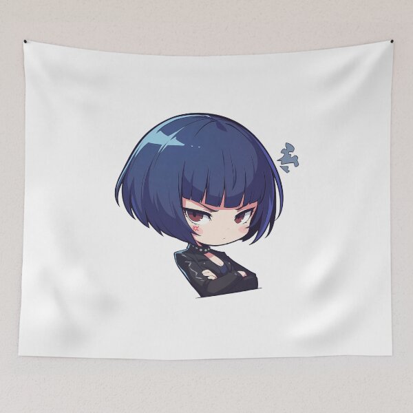 Item preview, Tae Takemi Persona 5 Chibi Angry Cool Doctor Vibes designed and sold by 108Recordings.