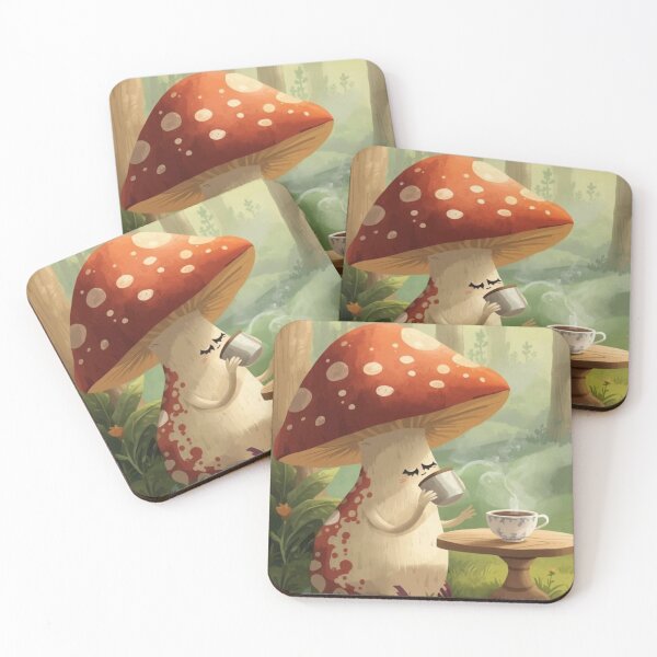 Item preview, Mushroom Morning Coffee Ritual designed and sold by Ziva26.