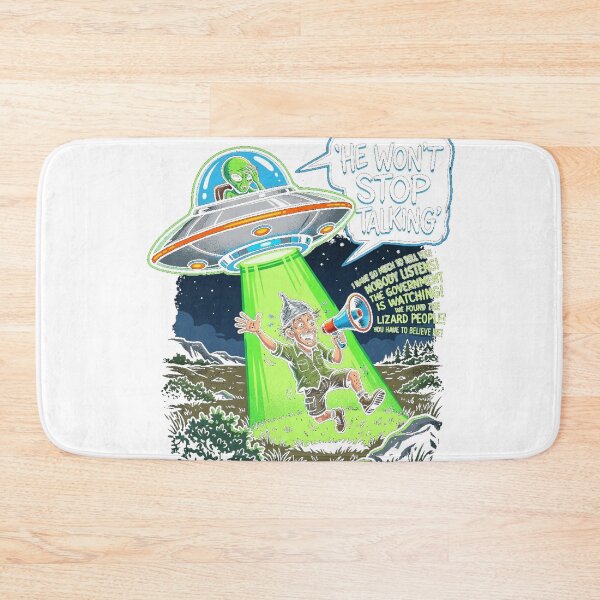 Item preview, He Won't Stop Talking - Funny UFO Abduction Return designed and sold by Pixels By D.