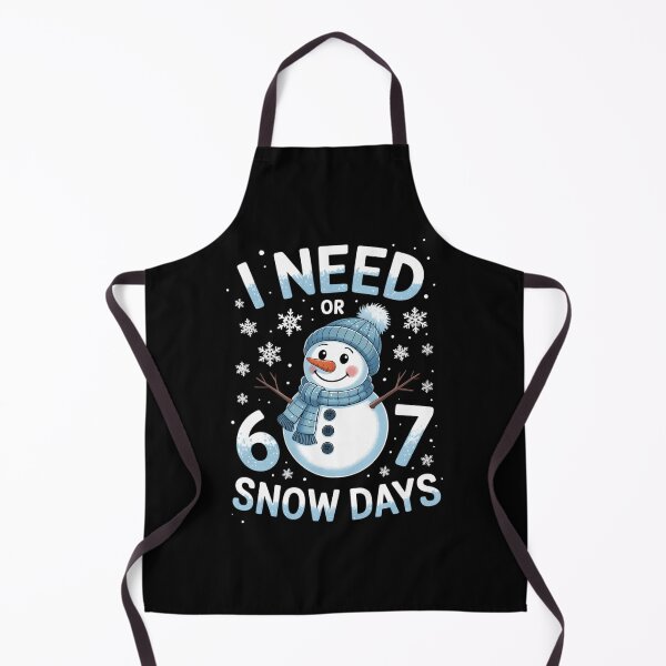 Item preview, I Need 6 7 Snow Days Snowy Day Teacher and School designed and sold by PunkNation-Arts.