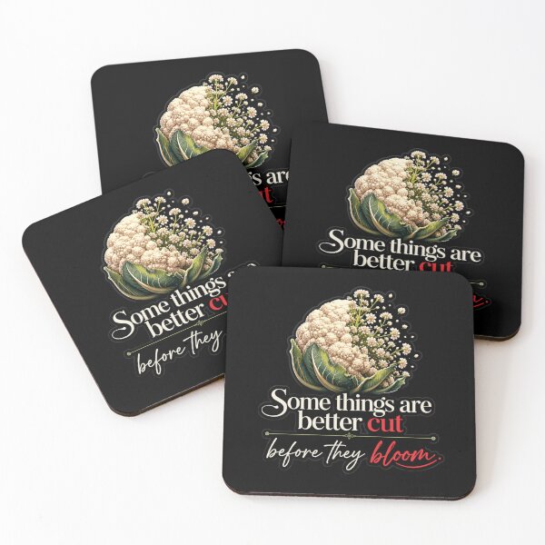 Item preview, Some Things Are Better Cut Before They Bloom – Deep Quote Aesthetic Sticker Design designed and sold by Meiguilin.
