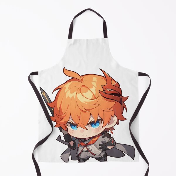 Item preview, Tartaglia Childe Genshin Impact Chibi Kawaii Angry Pout designed and sold by 108Recordings.