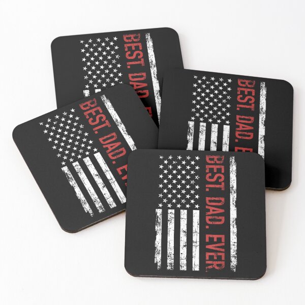 Item preview, dad bold patriotic american flag father's day dad designed and sold by CAnastazyshop.