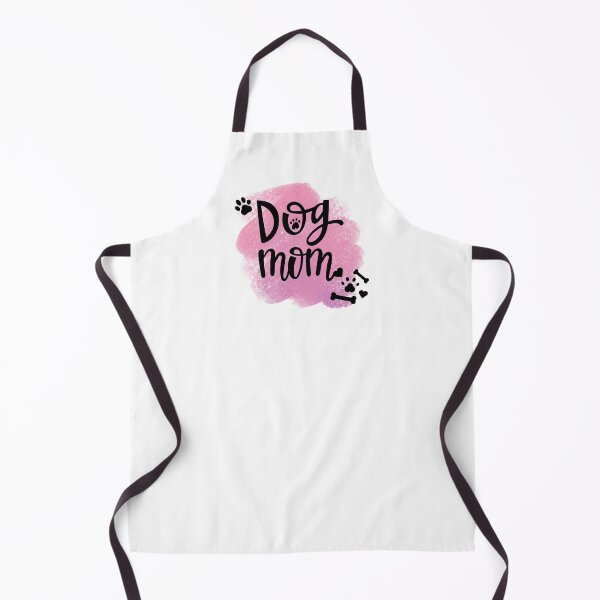 Item preview, Dog Mom with Pawprints & Pink Background designed and sold by JeweledDesigns.