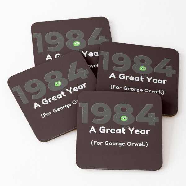 Item preview, 1984 A Good Year for George Orwell funny relatable tshirt 2 designed and sold by TheThinglings.
