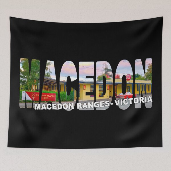 Item preview, MACEDON Macedon Ranges Victoria - Hotel Pub at Sunset designed and sold by Adam Gormley.