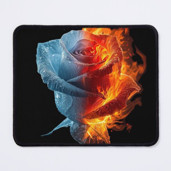 Item preview, Ice & Fire Rose – Enchanted Dual Element Flower designed and sold by Meiguilin.