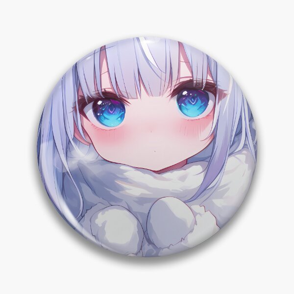Item preview, Kanna Kamui Miss Kobayashi Dragon Maid Cute Winter Chibi designed and sold by 108Recordings.