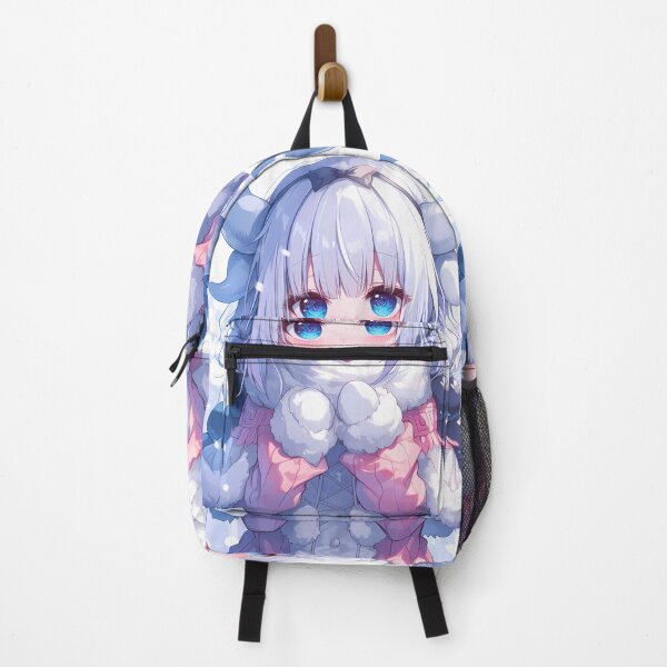 Item preview, Kanna Kamui Miss Kobayashi Dragon Maid Cute Winter Chibi designed and sold by 108Recordings.