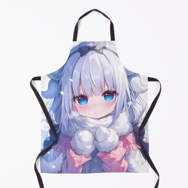 Item preview, Kanna Kamui Miss Kobayashi Dragon Maid Cute Winter Chibi designed and sold by 108Recordings.