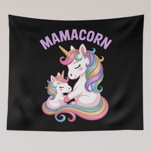 Item preview, Mamacorn Mom Baby Girl Daughter Unicorn Mother's Day designed and sold by PunkNation-Arts.