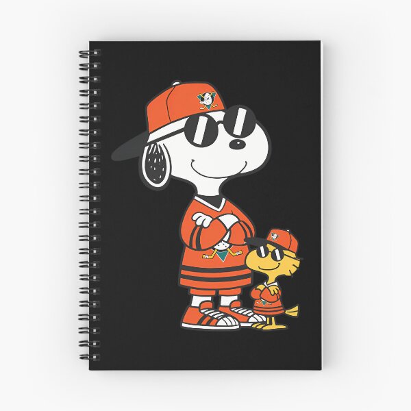 Item preview, Snoopy And Woodstock Anaheim Ducks designed and sold by JonathalIngham.