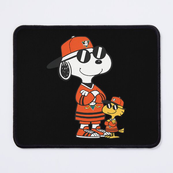 Item preview, Snoopy And Woodstock Anaheim Ducks designed and sold by JonathalIngham.