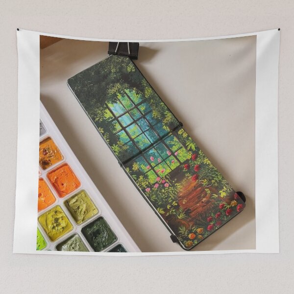 Item preview, Enchanted Celtic Frost Band aGarden Scene designed and sold by Blosslandscape.
