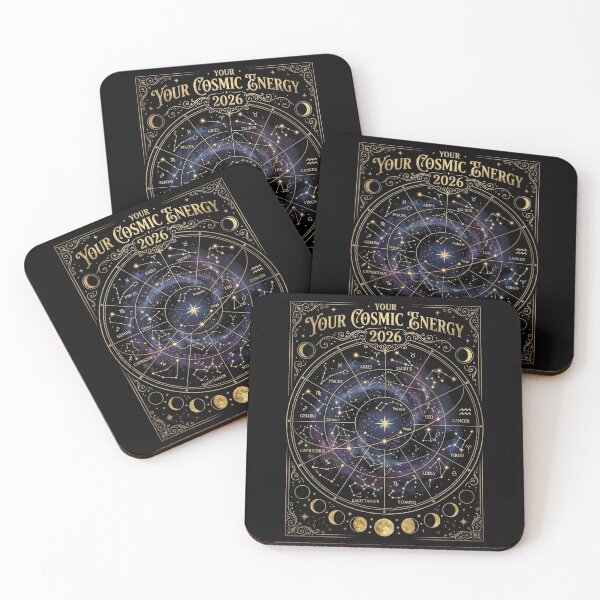 Item preview, Cosmic Energy 2026 Celestial Zodiac designed and sold by FlamaC.