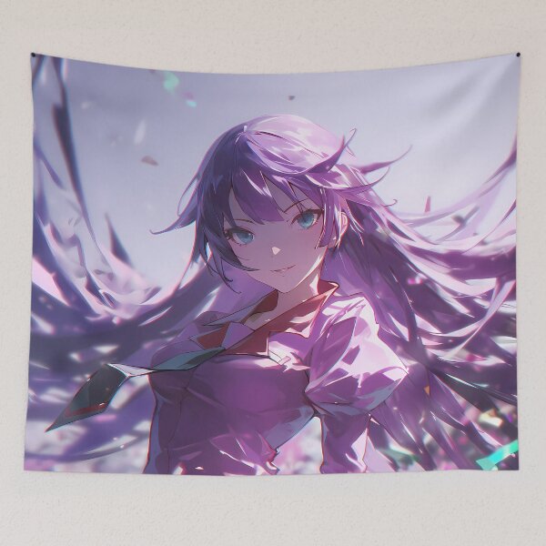 Item preview, Hitagi Senjougahara Bakemonogatari Windy School Uniform designed and sold by 108Recordings.