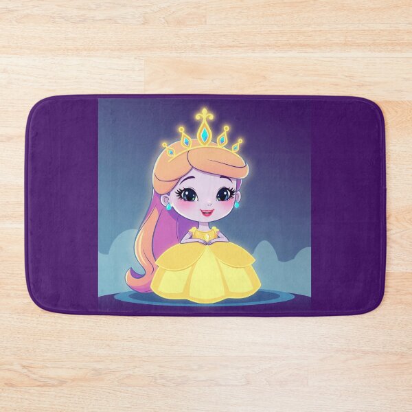 Item preview, Cute Kawaii Princess Cartoon - Chibi Royal Girl with Crown, Fairy Tale Fantasy Character, Kids Gift, Magical Princess Aesthetic Design designed and sold by ArtByTripti.