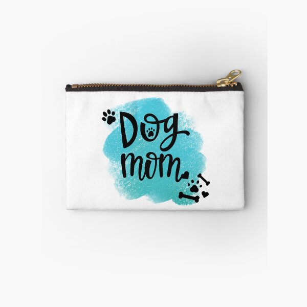 Item preview, Dog Mom with Pawprints & Teal Background designed and sold by jeweleddesigns.
