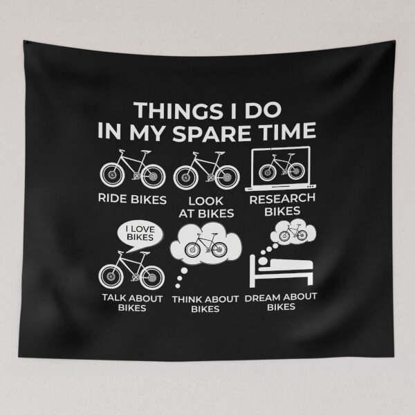 Item preview, Things I Do In My Spare Time - Bike designed and sold by AlviaAlcedoArt.
