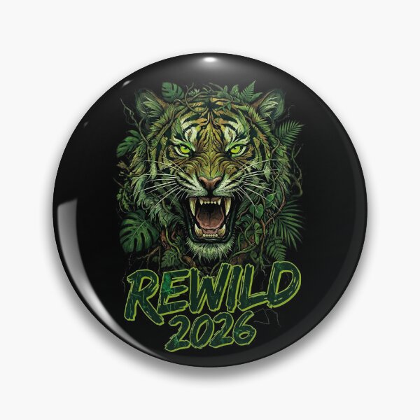 Item preview, Rewild 2026 Eco Warrior Tiger designed and sold by FlamaC.