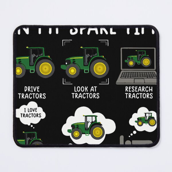 Item preview, Tractor Easily Distraced By Tractors Funny Vintage Farming designed and sold by AlviaAlcedoArt.