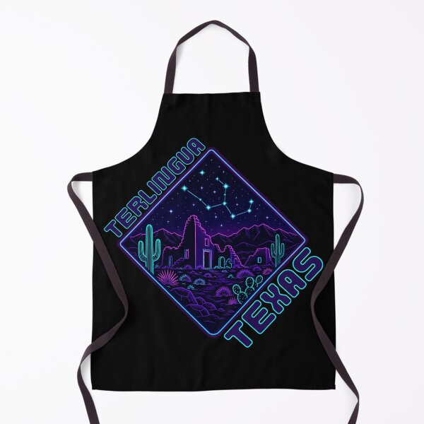 Item preview, Terlingua Texas Neon Desert Night Sky Sticker | Big Bend Ghost Town Cactus Stars Aesthetic designed and sold by SimplyJasper.