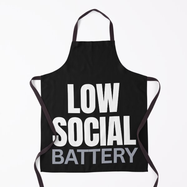 Item preview, Low social battery introvert designed and sold by EfePrints.