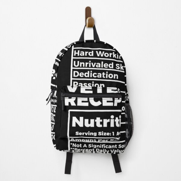 Item preview, Veterinary Receptionist Nutritional Facts designed and sold by AlviaAlcedoArt.