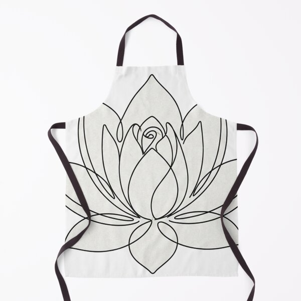 Item preview, Minimal Line Art-Lotus designed and sold by DinsignStudio.