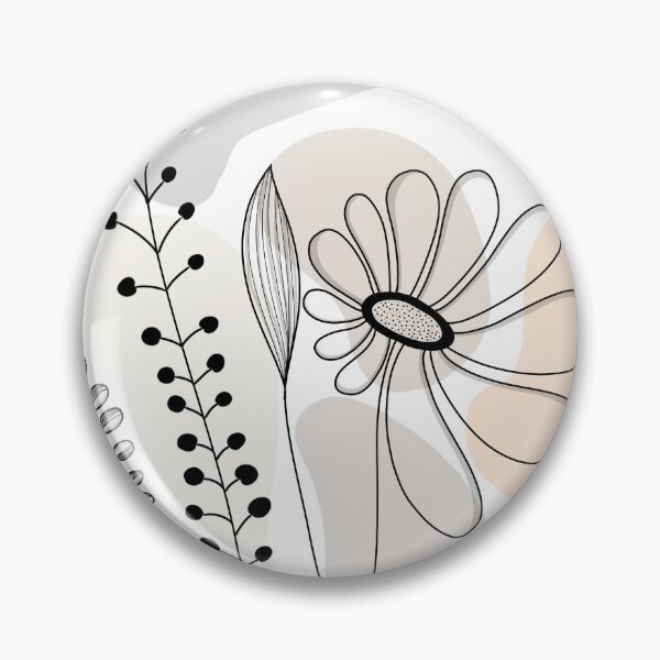 Item preview, Minimal Floral Line Art Abstract Design  designed and sold by Nehahabib.