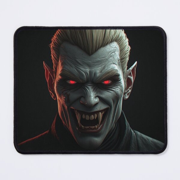 Item preview, Cinematic Vampire Horror Blonde Headshot Portrait v12 designed and sold by Real Fiction.