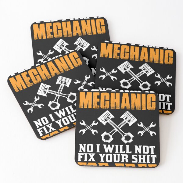 Item preview, Yes I Am A Mechanic No I Will Not Fix Your Shit For Free  Car Mechanic Auto Mechanic designed and sold by AlviaAlcedoArt.