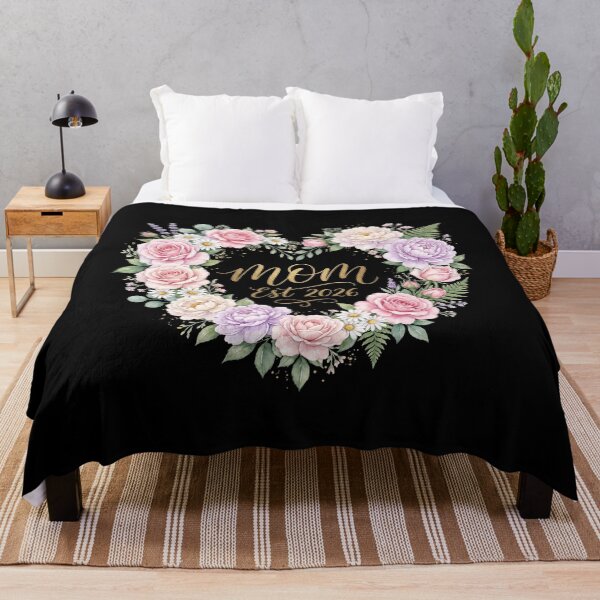 Item preview, Mom Est 2026 Birth Flower Heart designed and sold by FlamaC.