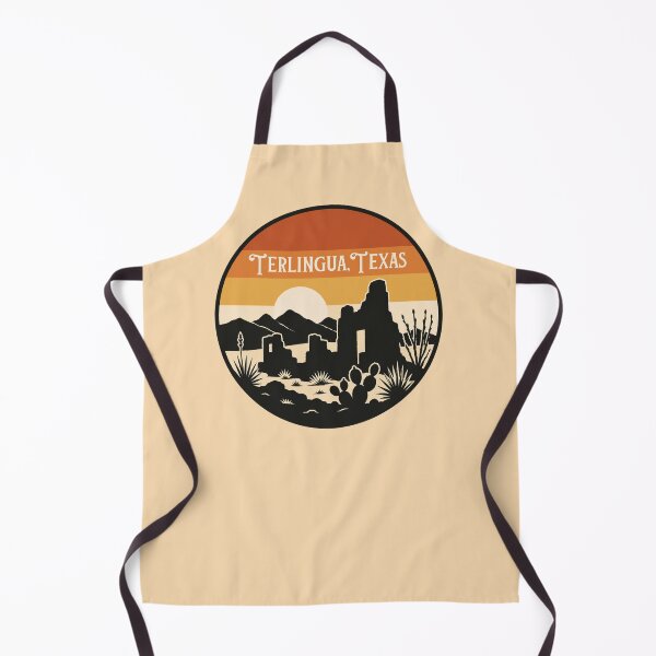 Item preview, Terlingua Texas Desert Sunset Sticker | Big Bend Ghost Town Retro Landscape Design designed and sold by SimplyJasper.