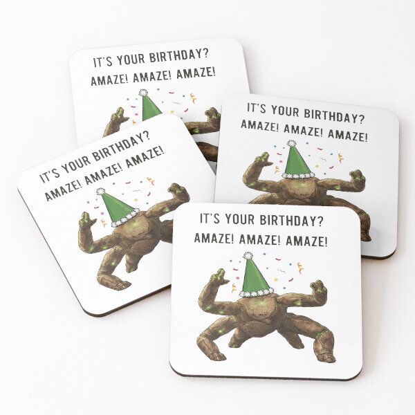 Item preview, Rock Amaze Birthday designed and sold by ZalcArtStore.