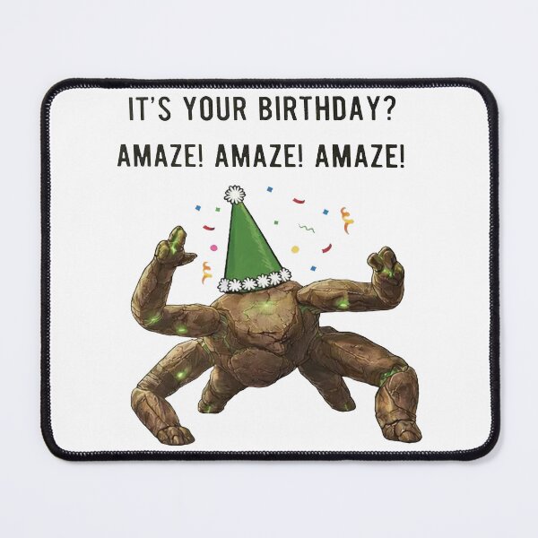 Item preview, Rock Amaze Birthday designed and sold by ZalcArtStore.