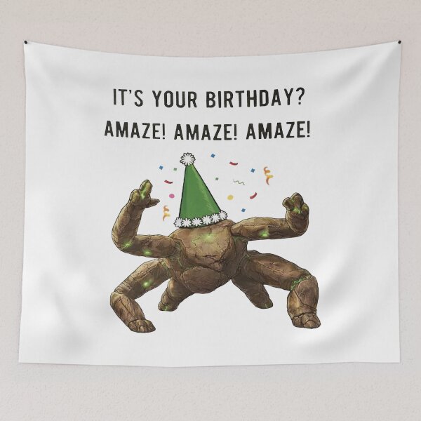 Item preview, Rock Amaze Birthday designed and sold by ZalcArtStore.