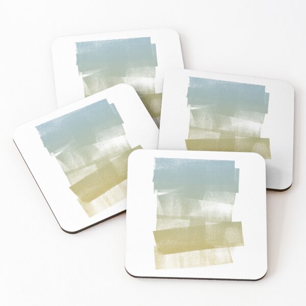 Item preview, Swatch Sample Textured Monoprint - Sky to Saffron Gradient designed and sold by Irene Estelle.