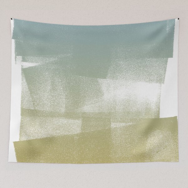 Item preview, Swatch Sample Textured Monoprint - Sky to Saffron Gradient designed and sold by Irene Estelle.